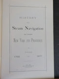 History of Steam Navigation Between NY & Providence Reprint Series No. 2