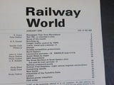 Railway World 1976 January Vol 37 No 429 Colonel Stephens and his railways Newsp