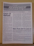 Bessemer Bulletin #232 1971 April Bessemer and Lake Erie Railroad Employee Bulle