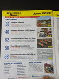 Railroad Model Craftsman Magazine 2022 June East Bluff TErminal