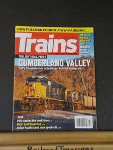 Trains Magazine 2021 July Cumberland Valley How Pullman fought a WWI pandem