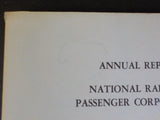 Amtrak Annual Report 1973 National Railroad Passenger Corporation