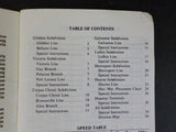 Southern Pacific Employee Timetable #2 Houston Division 1981 SP