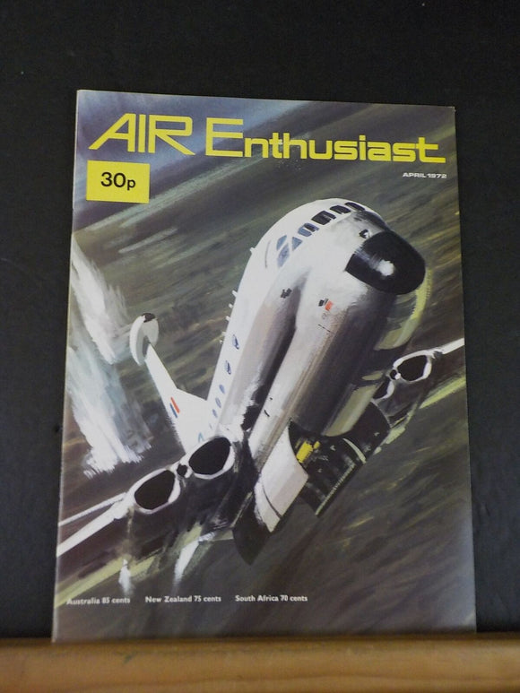 Air Enthusiast Magazine Vol 2 #4 1972 April Giant Voice 1971 Heinkel HE280