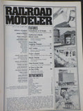 Railroad Modeler 1978 May Vol 8 #5 EMD SW1200 logging diesel plans Camelback IND