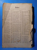 Service Songs Shaped Note Edition 1915 Soft Cover 286 Pages Missing back cover