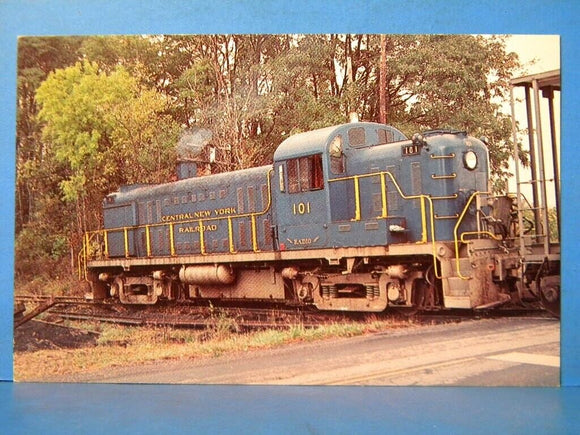 Postcard Central New York Railroad Corporation’s Unit Number 101