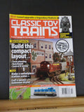 Classic Toy Trains 2011 October Compact layout Lionels 1961 sets Station scene