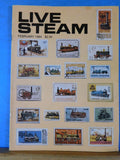 Live Steam Magazine 1984 Feb Steam Locomotive on Stamps Butterfly Fire Door Lubr