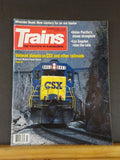 Trains Magazine 1992 November Veteran diesels on CSX UP Steam stronghold LA r