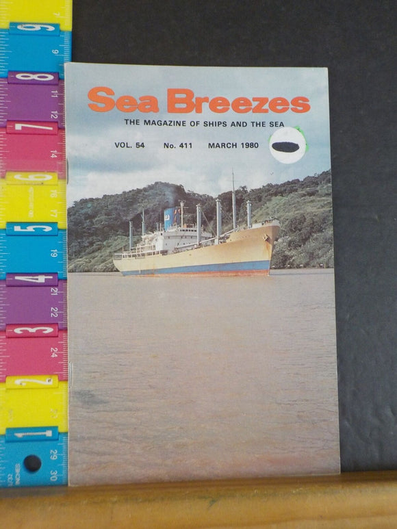 Sea Breezes Magazine #411 Vol 54 1980 March Blithe Spirit