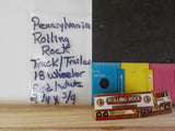 Jaycees Pennsylvania Rolling Rock 18 Wheeler Truck & Trailer Red white Beer PIN