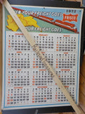 Calendar Frisco 1972 When Your Freight Goes, Your Freight GOES!