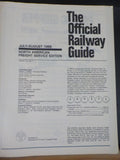 Official Railway Guide 1988 July August Grain Connection North American Freight