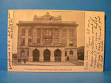 Postcard Philadelphia and Reading Passenger Station Harrisburg PA P&R 1906