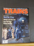 Trains Magazine 1994 June WWII Days Troop Trains RRs on the home front WWII