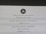 Railroad Employee Accident Investigation Report #129 Burlington Northern Cooks