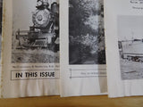 Short-Line Railroader Lot of 7 Different Issues 1959 & 1960 Damaged