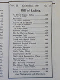 Model Railroader Magazine 1944 October Block signal cabin A Stock Pen