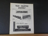 Train Collectors Quarterly Vol 9 #4 1963 October Streamline Cars Hafner Marx U&R