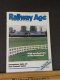 Railway Age 1986 August High productivity at the ehad end Computers take on cont