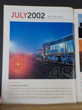 Trains Magazine 2002 July Hollywood train station YArds of the future Pass train