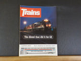 Trains Magazine 1982 August The diesel that did it for GE Superliner from sketch