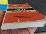 Great Lakes Red Book 1971 Lists vessels Owners Capatins more.
