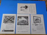 Ads Southern Railway System Lot #15 Advertisements from various magazines (10)