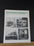 From Horsecars to Streamliners By Alan Lind  Over 400 illustration HARD COVER