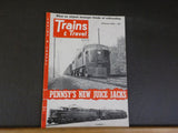 Trains Magazine 1954 February  Trains & Travel PRR new juice jacks