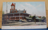 Postcard Lehigh Valley Passenger Station Allentown PA Postmarked 1905