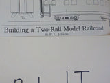 Model Railroader Magazine 1934 November Milw Rd streamline coaches Freight car t