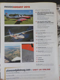 Plane & Pilot Magazine 2015 August Lancair Eveoltion Warbirds ICON A6 preview
