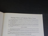 Pittsburg,Chartiers and Youghiogheny Railway Company Annual Report 1909 27th