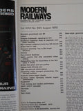 Modern Railways 1970 August Penn Central BART British Rail