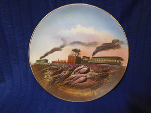 Plate Summit of Pike's Peak Colorado Cog Railway train    P0020