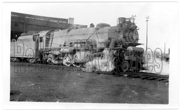 PHOTO Pennsylvania Railroad #1543 Locomotive Photo  PRR 3 1/2x5 1/2