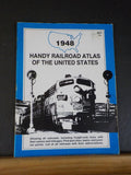 Handy Railroad Atlas of the United States 1948 Kalmbach Reprint Railroad Maps