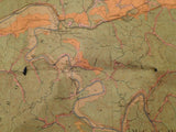 Map West Virginia Geological Survey  Maps 1913 Cabell Couty WV