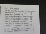 Railroad Update #50 1997 March April Area regional and shortline roster update