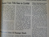 Trains Magazine Bound Volume 6 Nov 1945 - Oct 1946
