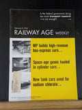 Railway Age Weekly 1963 February 11 B&O rehabilitation plan is announced