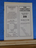 Timetable Collector #28 1984 December H.M on S.I, Charlotte Monroe & Columbia