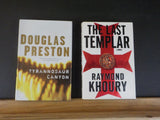 Last Templar by Raymond Khoury Tyrannosaur Canyon by Douglas Preston Lot of 2