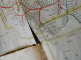 Chicago Burlington & Quincy Railroad Company Annual Report 1910 June 30 MAP