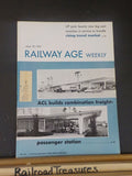 Railway Age 1961 June 19 Weekly ACL Combination freight passenger station UP new
