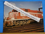 Photo Gulf Mobile & Ohio Locomotive #728 8X10 Color Jackson Miss 1972
