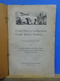 ICS Freight Rates in Southwestern Freight Bureau Territory #5411 Ed 1 Wilson