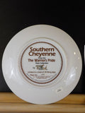 Plate Warriors Pride Southern Cheyenne Plate #0194A COA Horse P1760